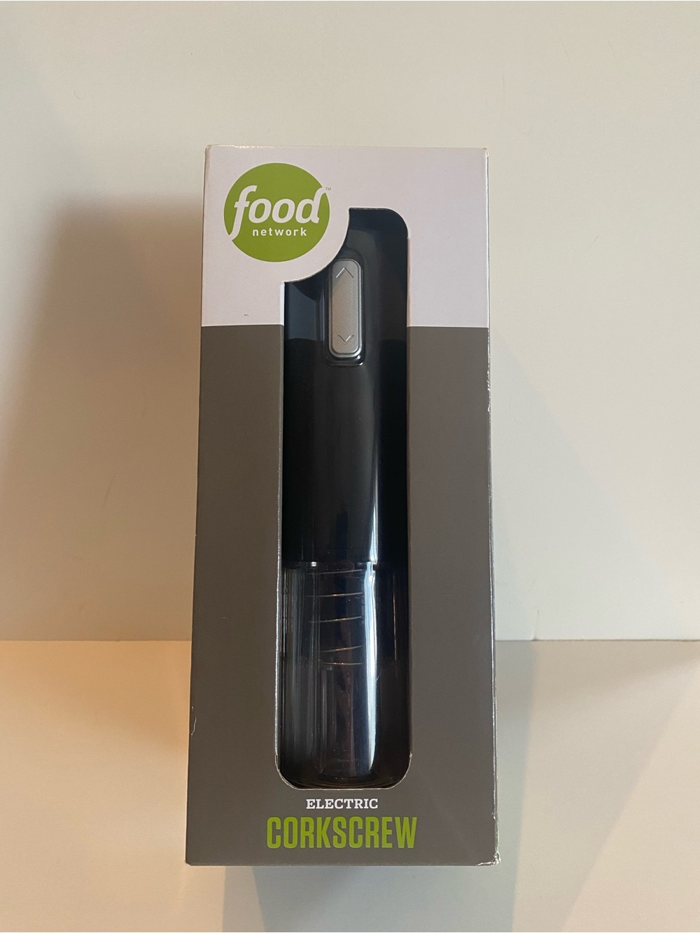 Food Network Black Electric Corkscrew